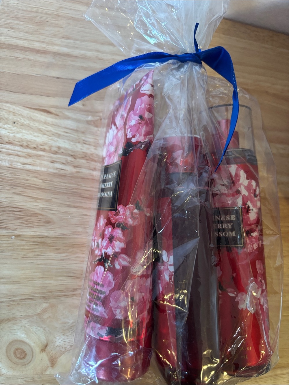 Bath & Body Works Japanese Cherry Blossom 3 Piece Full Size Set, NWT - Picture 4 of 4